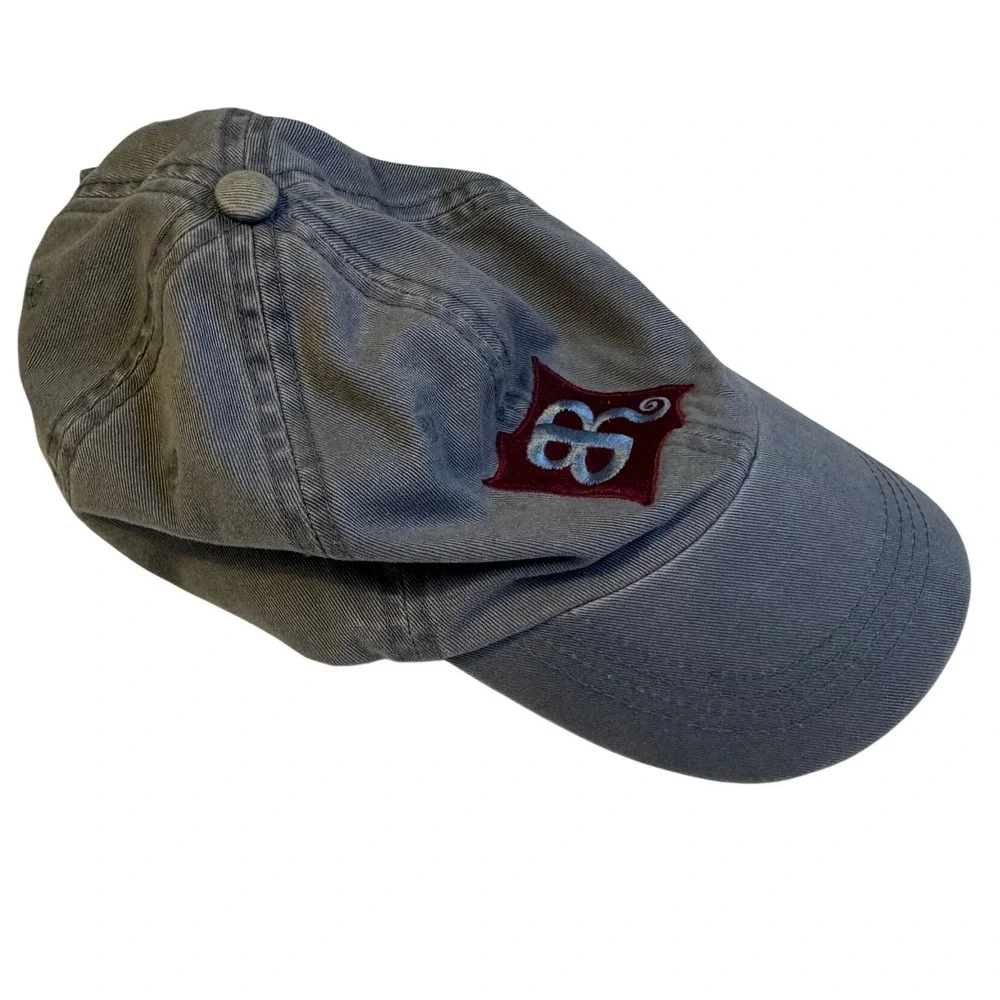 Bonnie Raitt Alternative Apparel Grey Washed Cotton Baseball Hat Concert Merch